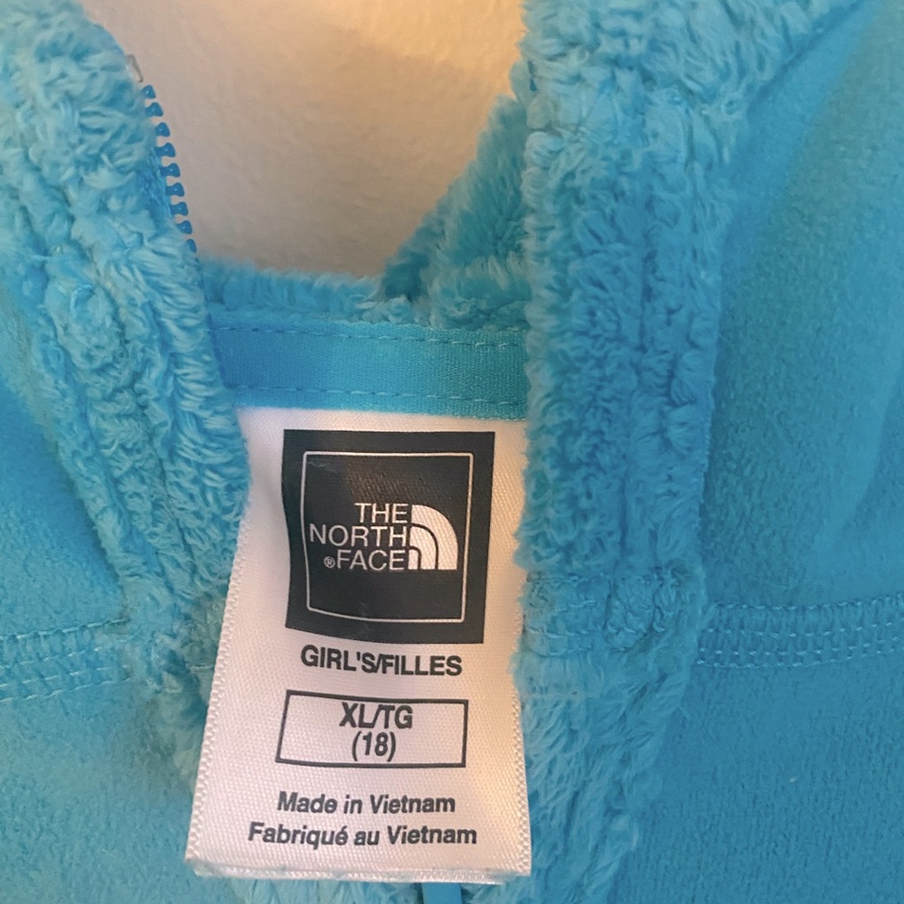 North Face Girls XL/Women’s M fleece hoodie. - Picture 3 of 3
